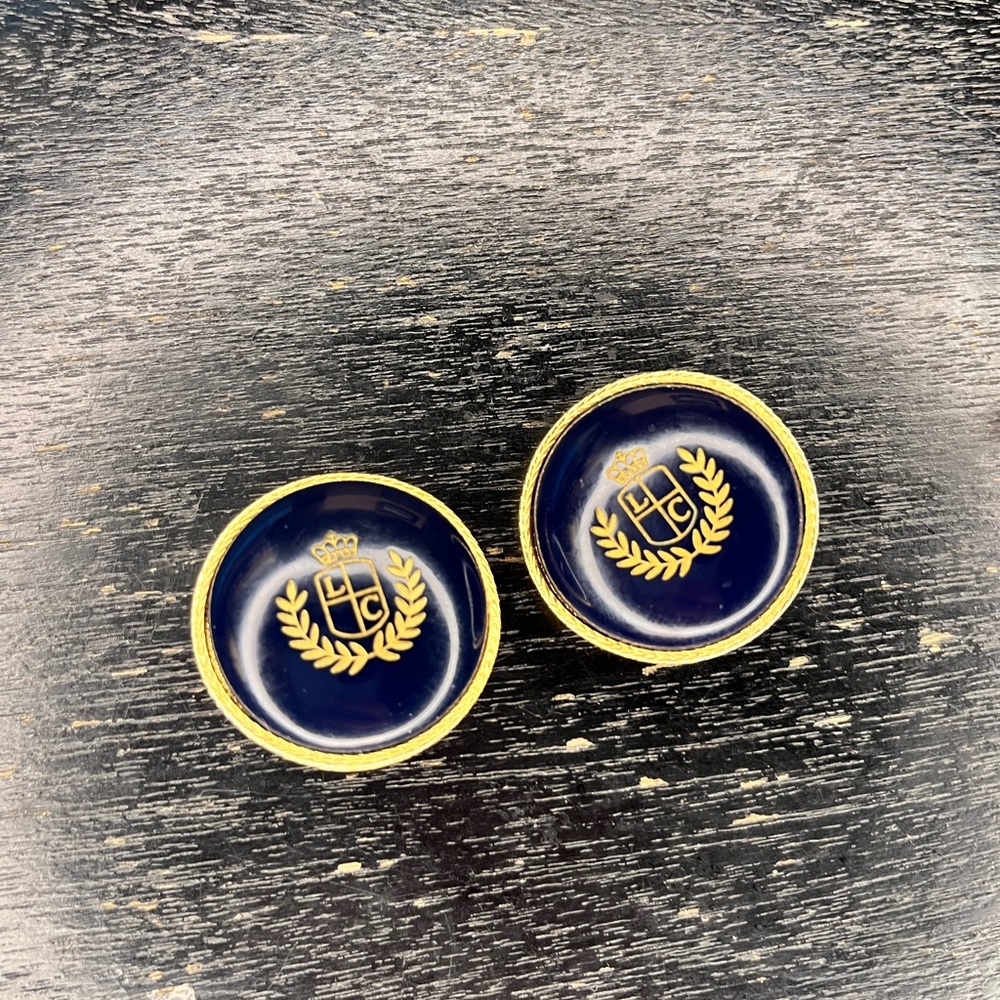 Vintage Liz Claiborne clip earrings